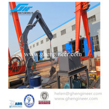 Hydraulic Knuckle Boom Deck Marine Cranes 4t/10m